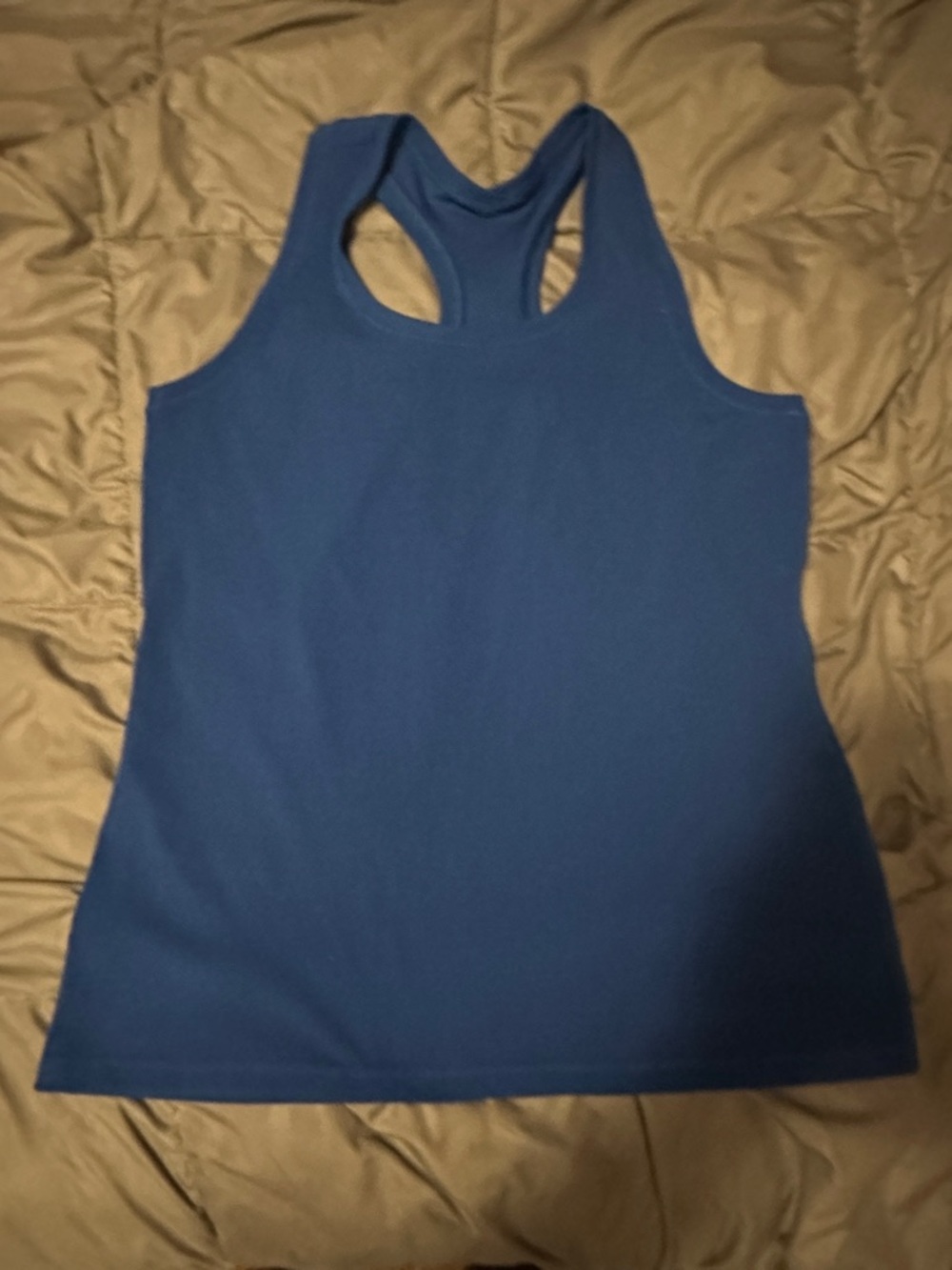 Women's DSG Blue Racerback Tank Top size XL